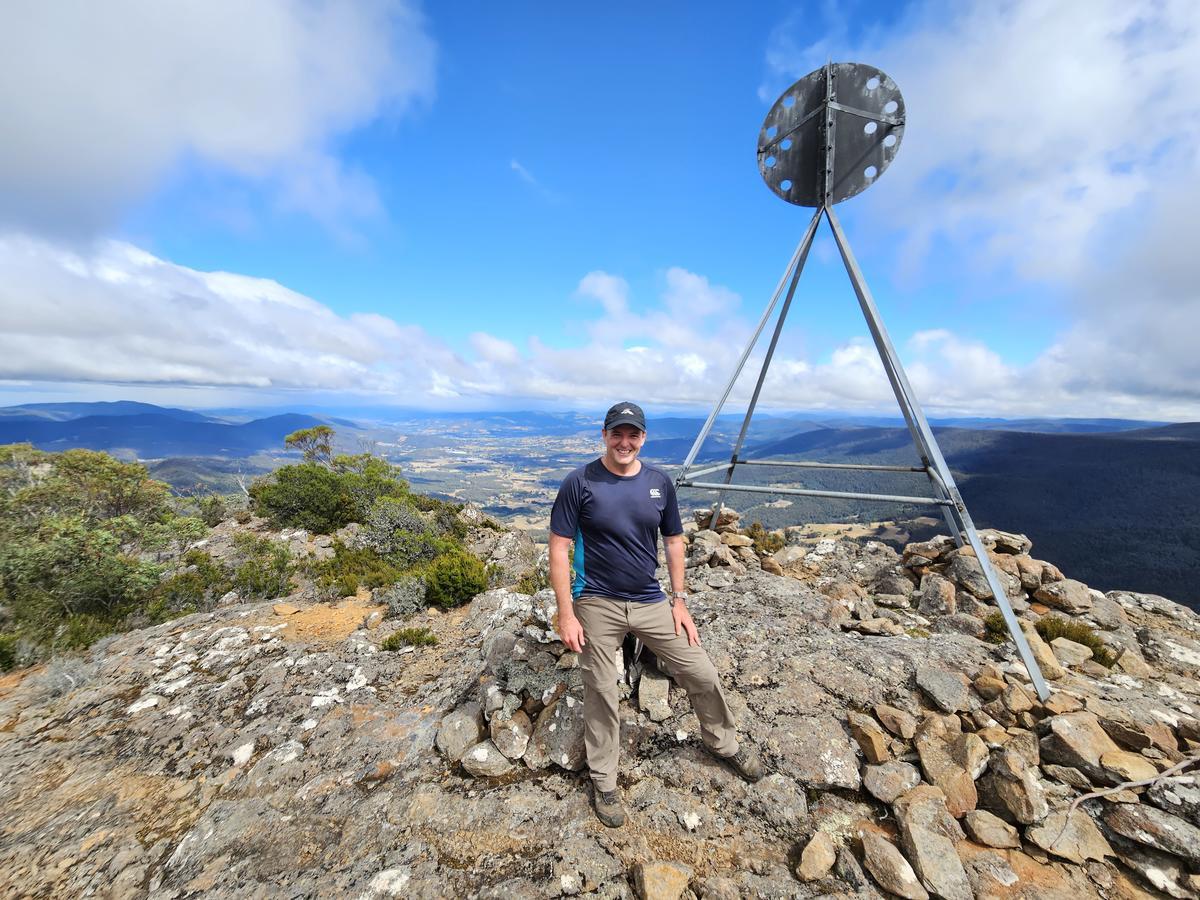Lance exploring paradise (Tasmania)